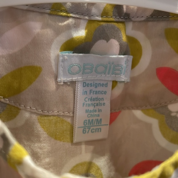 Obaibi Flowers and Apples dress - Picture 3 of 6